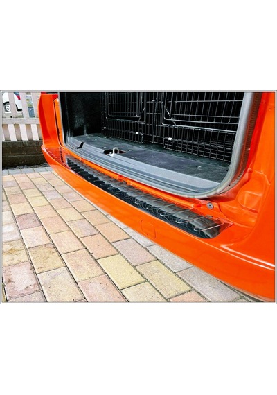 Fiat Fiorino Krom Arka Tampon Üzeri Koruma 2008 ve Üzeri P.Çel...