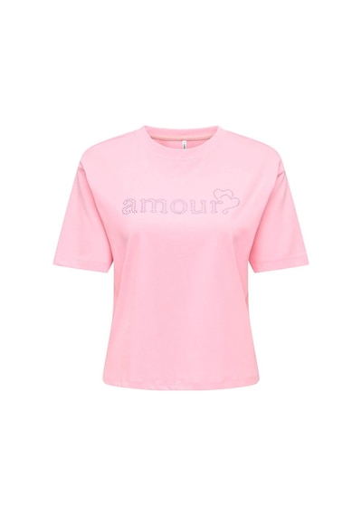 Only Onlrhıne Pembe Kadın T-shirt 15368901 Pembe