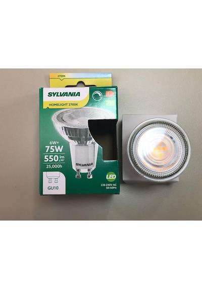 Sylvanıa Dimli 6w 75w 550 Lümen Gu 10 2700 Kelvin Led Spot 25,