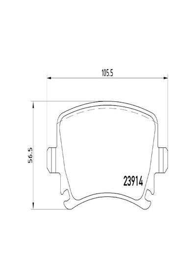 Fren Balatası, Arka Audi A3 2003-2012 ,a4 B7 2004-2008 ,a6 C6 2005-2011 ,tt 2007-2014 ,seat Leon 2005-2012 ,skoda Superb 2008-2015 ,vw Golf Vı 2009-2013 106 W X17 T X57 H1 Mm P85073 Fren Balatası, Arka Audi A3 2003-2012 ,a4 B7 2004-2008 ,a6 C6 2005-2011 ,tt 2007-2014 ,seat Leon 2005-2012 ,skoda Superb 2008-2015 ,vw Golf Vı 2009-2013 106 W X17 T X57 H1 Mm P85073