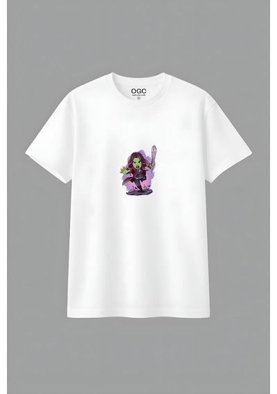 Ogc Gamora Unısex T-shırt Beyaz