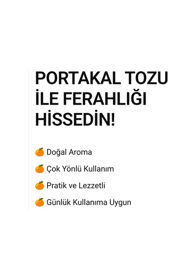Portakal Kabuğu Tozu Diğer