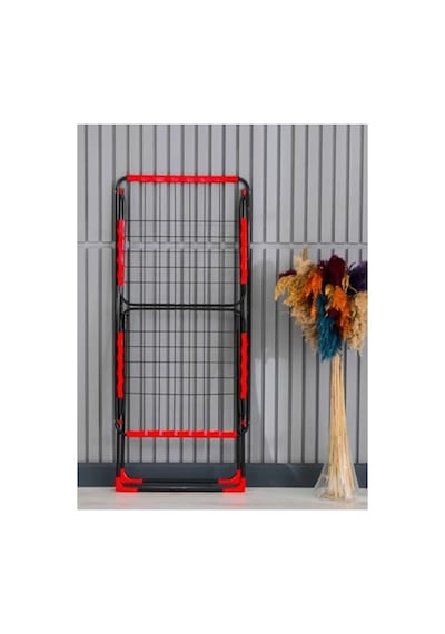 Kalın Telli Kanatlı Çamaşır Kurutma Askısı, Dayanıklı Tasarım 40 x 19