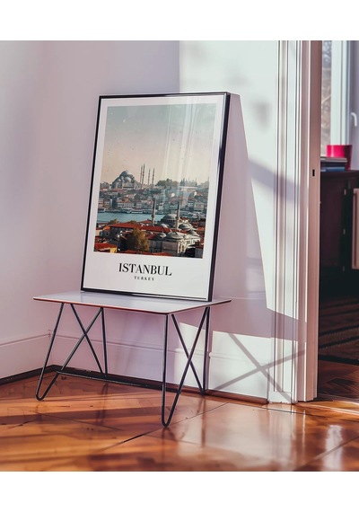 Çerçevesiz Poster Timeless Istanbul Skyline