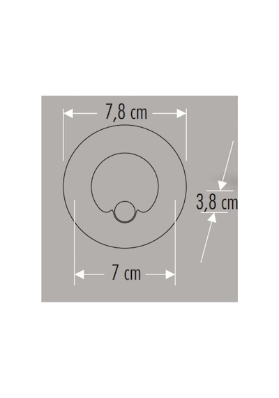 Eco Lounge Cata Ct 5174 1.5w Radar Sensörlü Koridor Aydınlatması 3200k Gün Işığı Çok Renkli