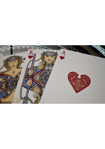 Npcc Noir Arts Royal Sanctuary Emerald Premium Oyun Kağıdı Koleksiyonluk İskambil Kartları
