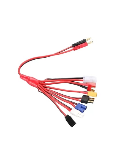 Sh Powermaster Pm-24266 Htrc 8 İn 1 Lipo Batarya Banana Şarj Kablo Seti Najmaddin
