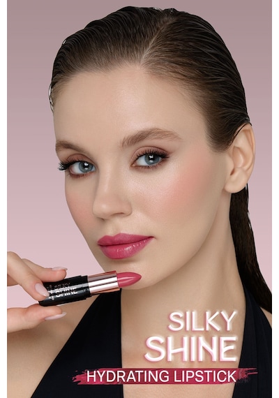 Golden Rose Silky Shine Hydrating Lipstick Nemlendirici Parlak Ruj No:216