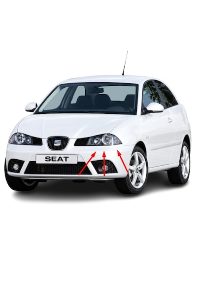 Seat Ibıza / Cordoba 2002-2008 Arası Depo Sağ Ve Sol Far Takım 6l1941029 / 6l1941030