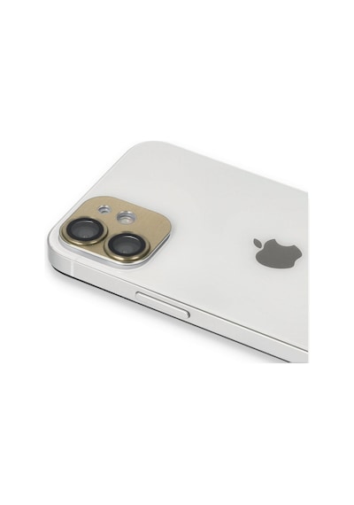 Apple iPhone Uyumlu 11 Pers Alüminyum Kamera Lens - Gold