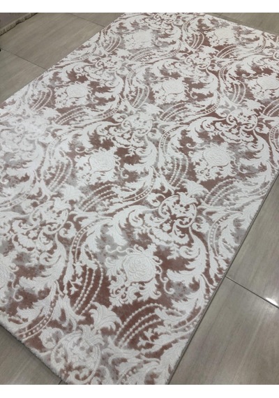 Dinarsu Halı Divina 150X233 Dı-005 Pudra Pembe Beyaz 4 M2 Halı !