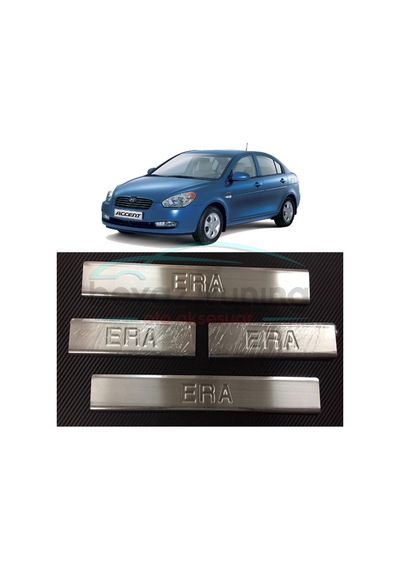 Hyundai Accent Era Kapı Eşiği Kromu Nikelajı