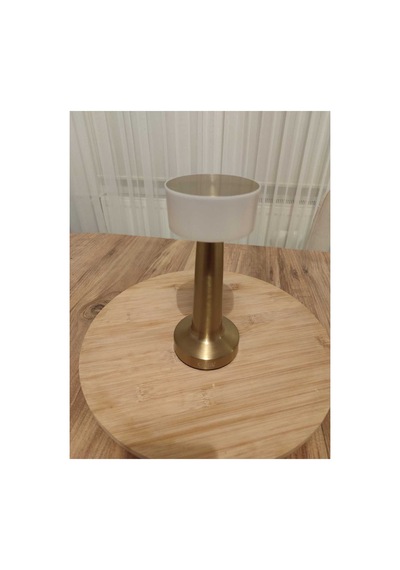 Ct-8436 Tek Anahtarla 3 Renk, Renk Masa Lambası Altın
