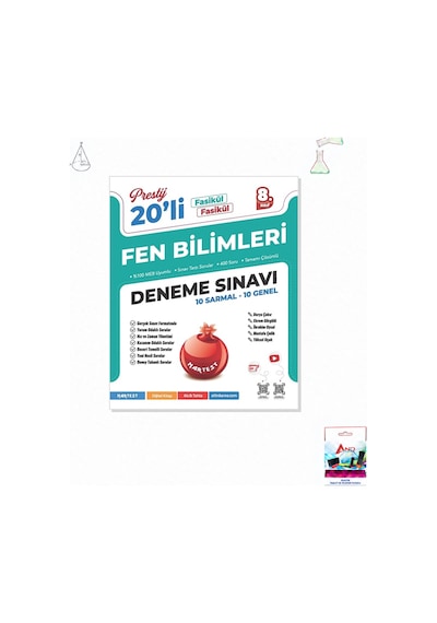 Nartest 2026-2027 8. Sınıf Lgs Fen Bilimleri Prestij Branş Denemeleri Lgs Hazırlık