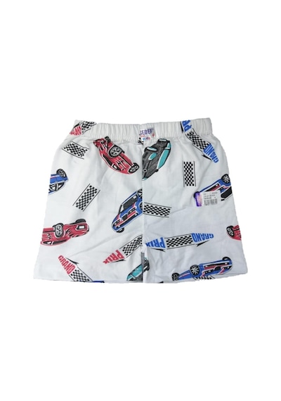 Sedef Yıldızı 12 Li Paket Sedef Yıldız Erkek Çocuk Desenli Penye Boxer