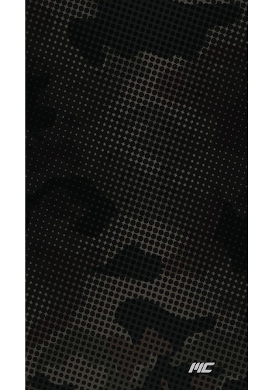 Musclecloth Çok Amaçlı Boyunluk Dark Grid Siyah