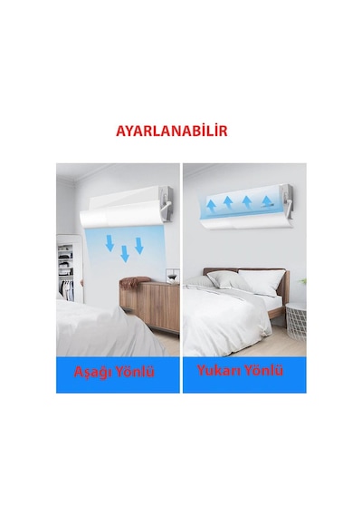 Dailytech Ayarlanabilir Hava Yönlendirici Klima Aparatı