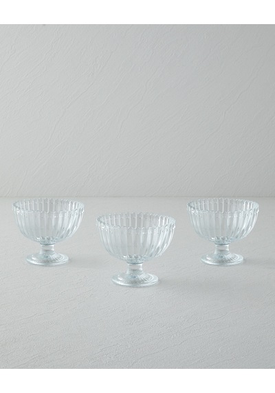 English Home Zenith Cam 3'lü Cup 170 Ml Şeffaf Şeffaf