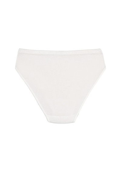 6 Adet Yıldız Bayan Bambu Bikini Külot Ekru 3957 Ekru