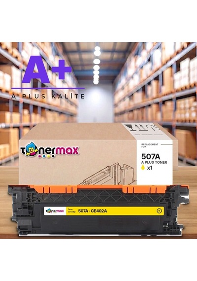 Hp 507a Ce402a Sarı Uyumlu Toner A Plus / Laserjet Enterprise 500 M551 / M575 / Pro 500 M570