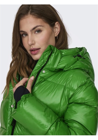 Only Onlannlouis Premium Puffer Jkt Otw Kadın Mont-27626 - M Yeşil
