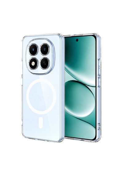 Newface - 108 - Xiaomi Redmi Note 15 Pro Plus 5g Combo Sert Şeffaf Magsafe Kapak - Spt-gld - - Şeffaf