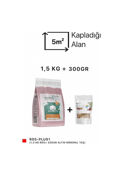 Ipek Sıva Duvar Boyası Kırmızı R05-Plus1