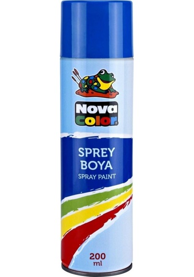 Sprey Boya Tam Dolum 200 Ml. Renk Çeşitli Mavi
