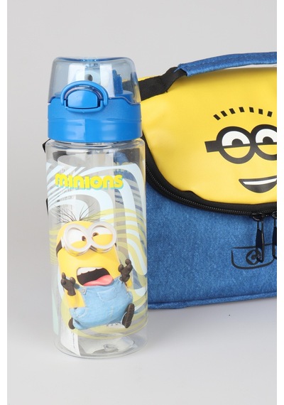 X Dekomus Lisanslı Minions Banana Mood Collection Termoslu Beslenme Çantası Ve 500 Ml Matara Seti Altın