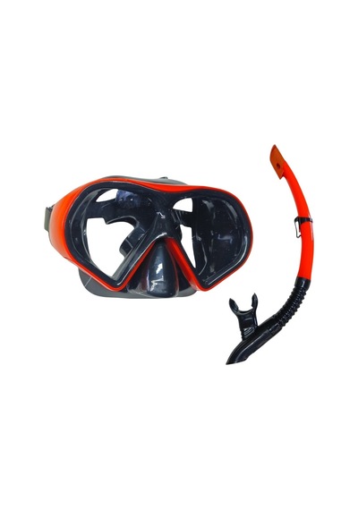 Star Diving Dalış Maskesi Ve Snorkel Yetişkin - 51713-kırmızı Lisinya