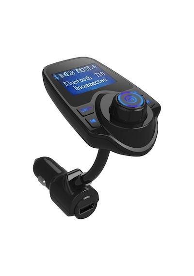 Yeni Nesil T10 Wifi Bluetooth Araç Kiti Fm Usb Fm Transmitter