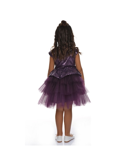 Mnk Baby & Kids Pul Payet Tütü Parti Elbisesi 001