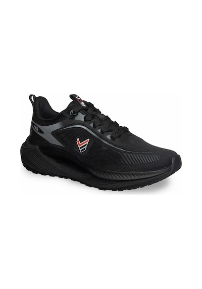 Volis Mm-26001 Paraşüt Siyah Günlük Rahat Erkek Sneaker Ayakkabı Siyah