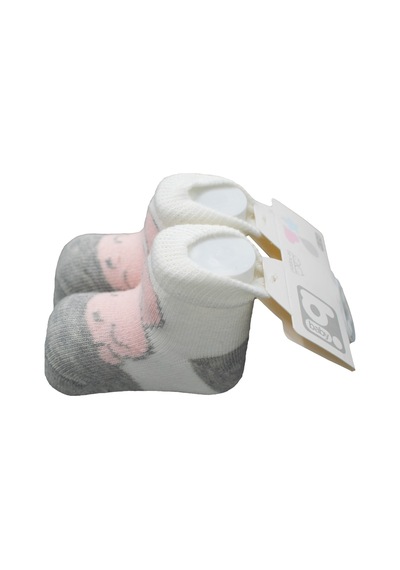 Bibaby Cute Rabbit Bebek Çorabı 68369 Pembe