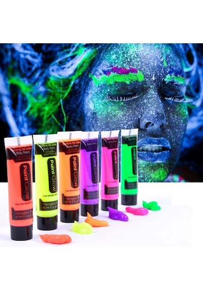 Glow Sboya Fosforlu Boya 12 Adet - Mg-874071