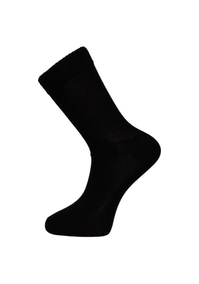 Just Socks 6'Lı Siyah Erkek Şeker Çorabı 41-44 Füme