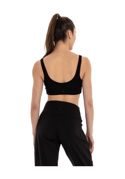 Inguz Ecovero Yoga Bra Siyah