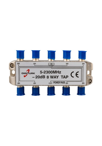 Dıgıturk 4816 5-2150 Mhz 20db 8 Yollu Tap Swıtch 1/8 Splıtter