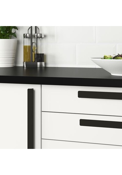 Ikea Hackås Kulp, Antrasit, 300 Mm, 2 Adet