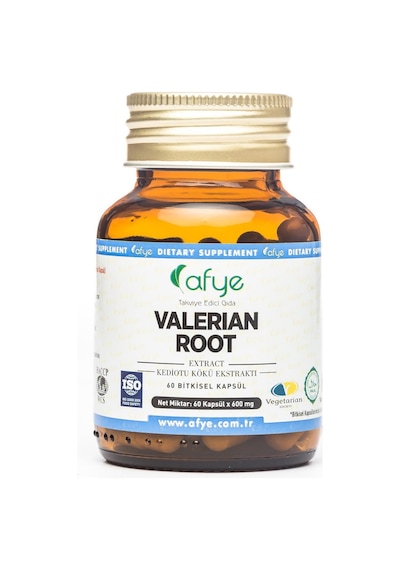 Afye Valerian Root 60 Kapsül 600 Mg Kediotu Kökü 60 Kapsül