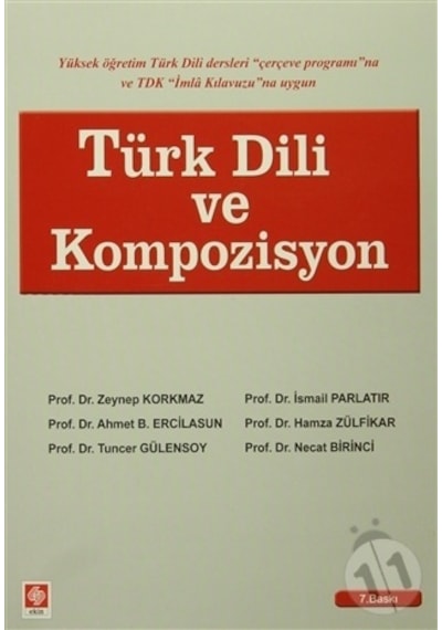 Türk Dili ve Kompozisyon Zeynep Korkmaz-Zeynep Korkmaz.Tuncer