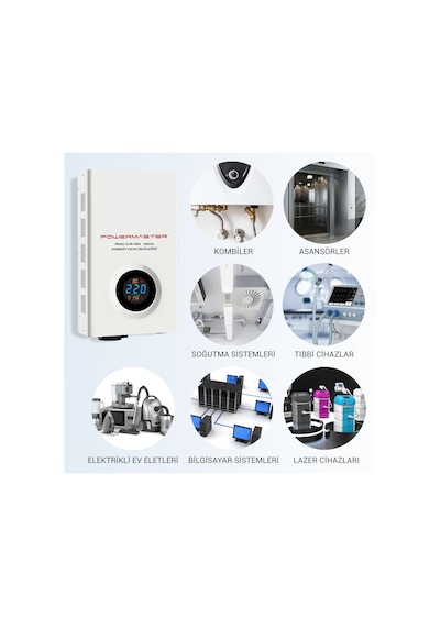 Aypazar-Powermaster 1000Va Otomatik Voltaj Kombi Regülatörü
