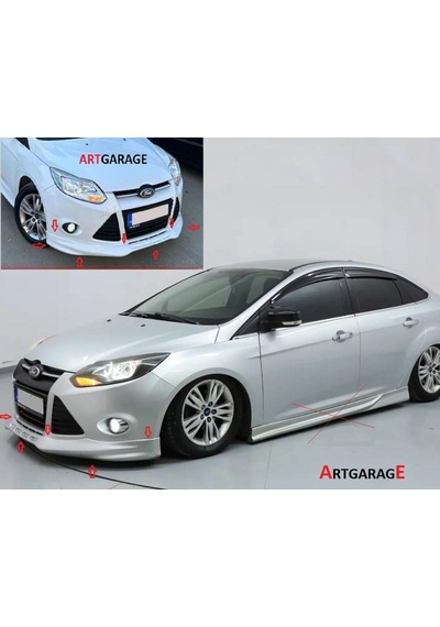 Frd Focus 3 Kasa Ön Ek 2012-2014 -fiberglass-boyasız