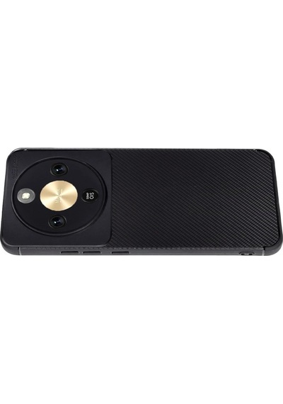 Huawei Honor Magic 8 Lite Auto Focus Karbon Kapak - Siyah Düz Renkli