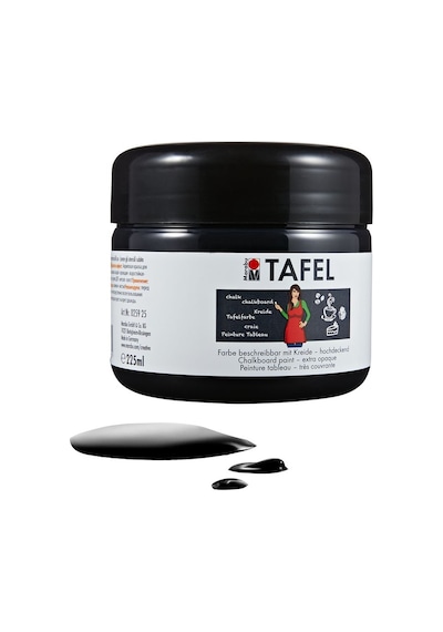 Marabu Tafel - Kara Tahta Boyası 225 Ml - Ebony