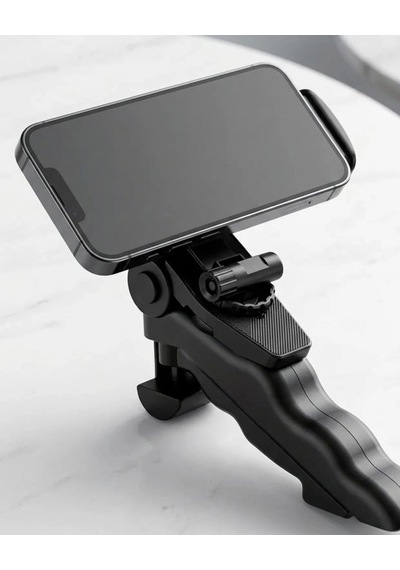 Katlanabilir Mini Telefon Tripodu Masaüstü Telefon Standı 360 Derece Ayarlanabilir Diğer