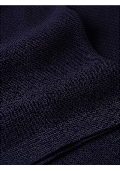 Tommy Hilfiger Cool Touch Structure Ss Polo Erkek Mavi Sweatshirt - Mw0mw42795