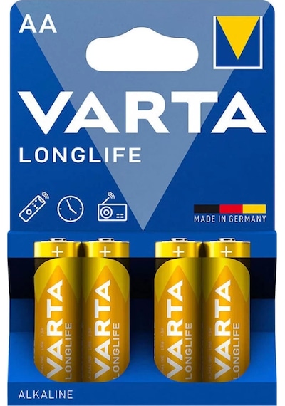 PİL AA KALEM ALKALİN (4 ADET) VARTA