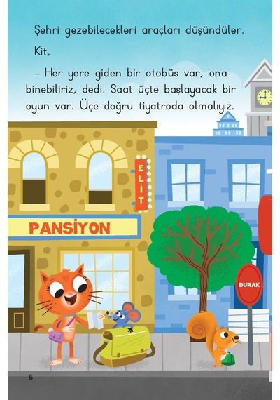 Kit ve Kubo Şehirde Bir Gün