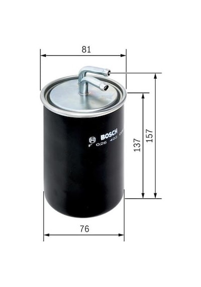 BOSCH F026400508 HAVA FİLTRESİ